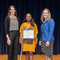 Erica and Jennifer with Ruth